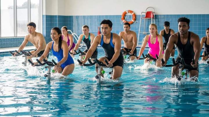 Aqua-sports pour votre forme