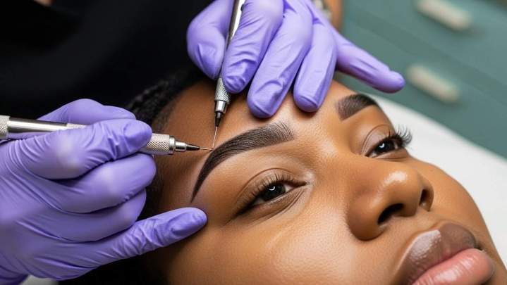 Microshading sourcils Saint-Claude